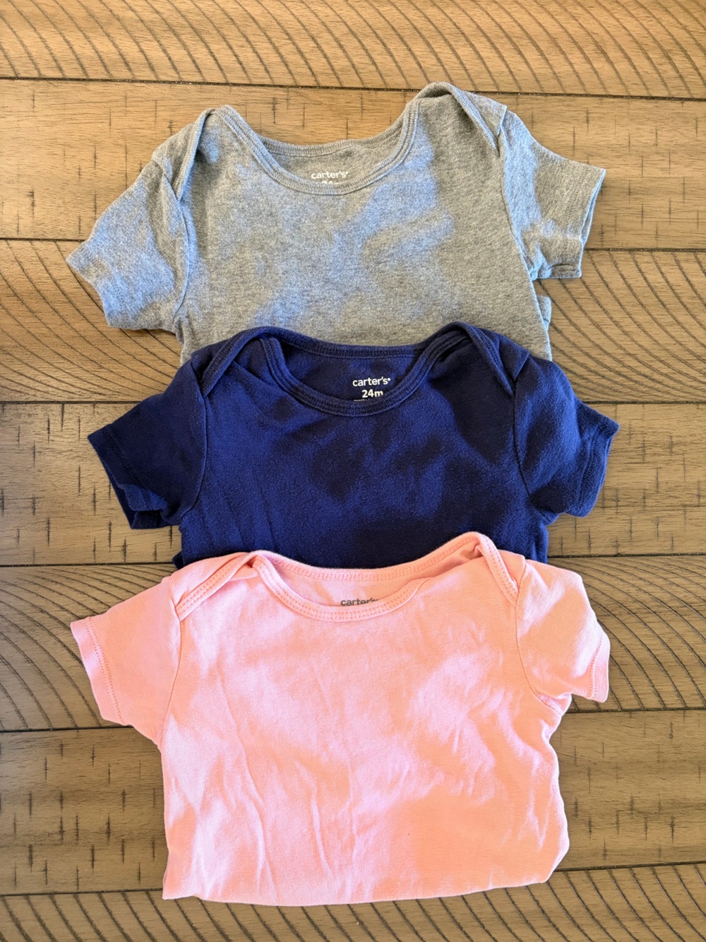 Carters 24M onesies- set of 3